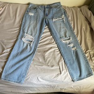 Forget 21 Mom/Boyfriend Jeans